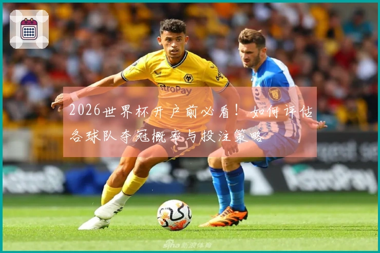 2026世界杯开户前必看！如何评估各球队夺冠概率与投注策略